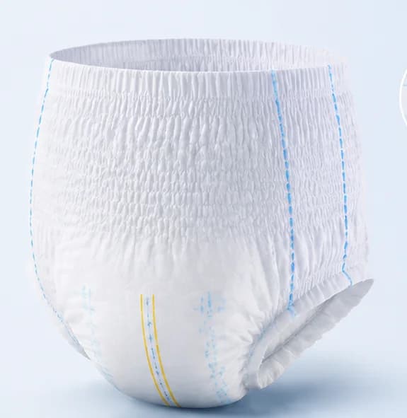 Comfortia disposable pull-up incontinence underwear for adults with elastic waistband